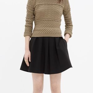 Madewell black Countdown Skirt